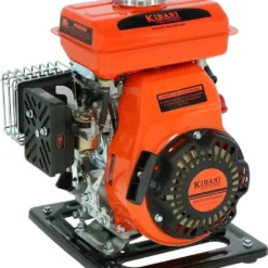 Kibani Waterpomp 8.000 Liter P/uur - 98 Cc / 1.5 PK 4-takt Benzine Motor - 4000 Toeren/Minuut - Doorstroming 8 M³ P/uur - Tuinpomp