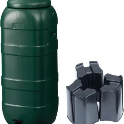 Regenton Rainsaver Groen 100 Liter + Voet