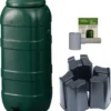 Regenton Rainsaver - Groen 100 L + Voet + Vulautomaat