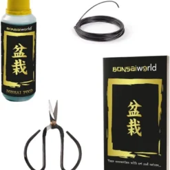 Bonsaiworld Bonsai Starters Kit - Bonsai Voeding, Schaar, Verzorgingsboekje En Draad