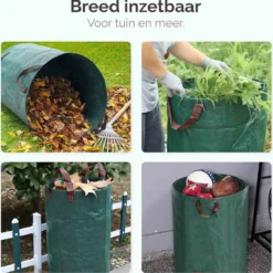Goliving Tuinafvalzak - Set Van 2- Tuinafvalzakken Opvouwbaar - Tuinzak - Tuinafvalemmer - 2x 280 Liter - Groen 13 Goliving Tuinafvalzak - Set Van 2- Tuinafvalzakken Opvouwbaar - Tuinzak - Tuinafvalemmer - 2x 280 Liter - Groen -Planten Zorg Verkoop 1189x1200 3