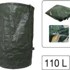 Benson Tuinafval Zak Heavy Duty 110 Liter – 70x45cm | Puinzak | Grote Zak Voor Het Opslaan Van Bladeren Takken En Afval -Planten Zorg Verkoop 1200x1030 1
