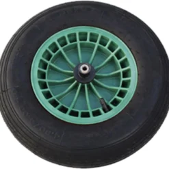 FORT 2PLy Kruiwagenwiel 400x100mm, Kunststof Velg, Kleur Groen, Luchtband 5 FORT 2PLy Kruiwagenwiel 400x100mm, Kunststof Velg, Kleur Groen, Luchtband -Planten Zorg Verkoop 1200x1138 1