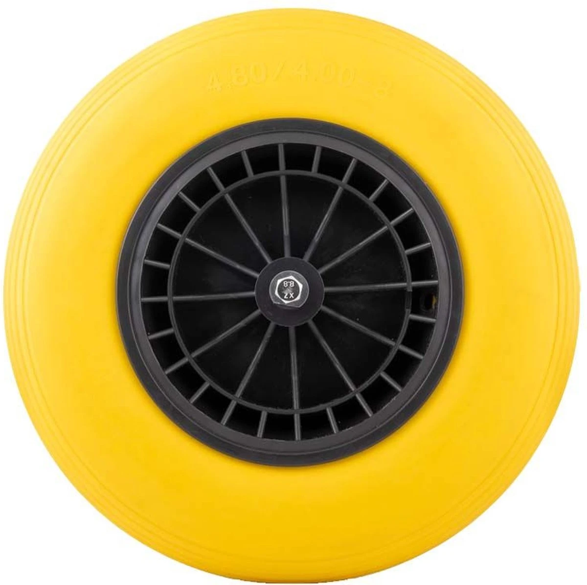 Merkloos Kruiwagenwiel Anti Lek - 4.80/4.00-8 - Massief PU Band - Lekvrij Wiel Met 130mm As - Kruiwagenband 4.80/400 Voor Kruiwagen 8 Merkloos Kruiwagenwiel Anti Lek - 4.80/4.00-8 - Massief PU Band - Lekvrij Wiel Met 130mm As - Kruiwagenband 4.80/400 Voor Kruiwagen - Afbeelding 8