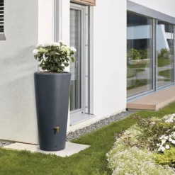 Garantia 2in1 Regenton - VASO - 220 Liter - Antraciet 8 Garantia 2in1 Regenton - VASO - 220 Liter - Antraciet -Planten Zorg Verkoop 1200x1200 310