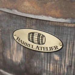BarrelAtelier - Regenton Whisky Los Deksel, 190L, Gat Vulautomaat, Handvat, Messing Logo En Kraan / Best Verkochte Regenton 2021 /2022 !! -Planten Zorg Verkoop 1200x798 1