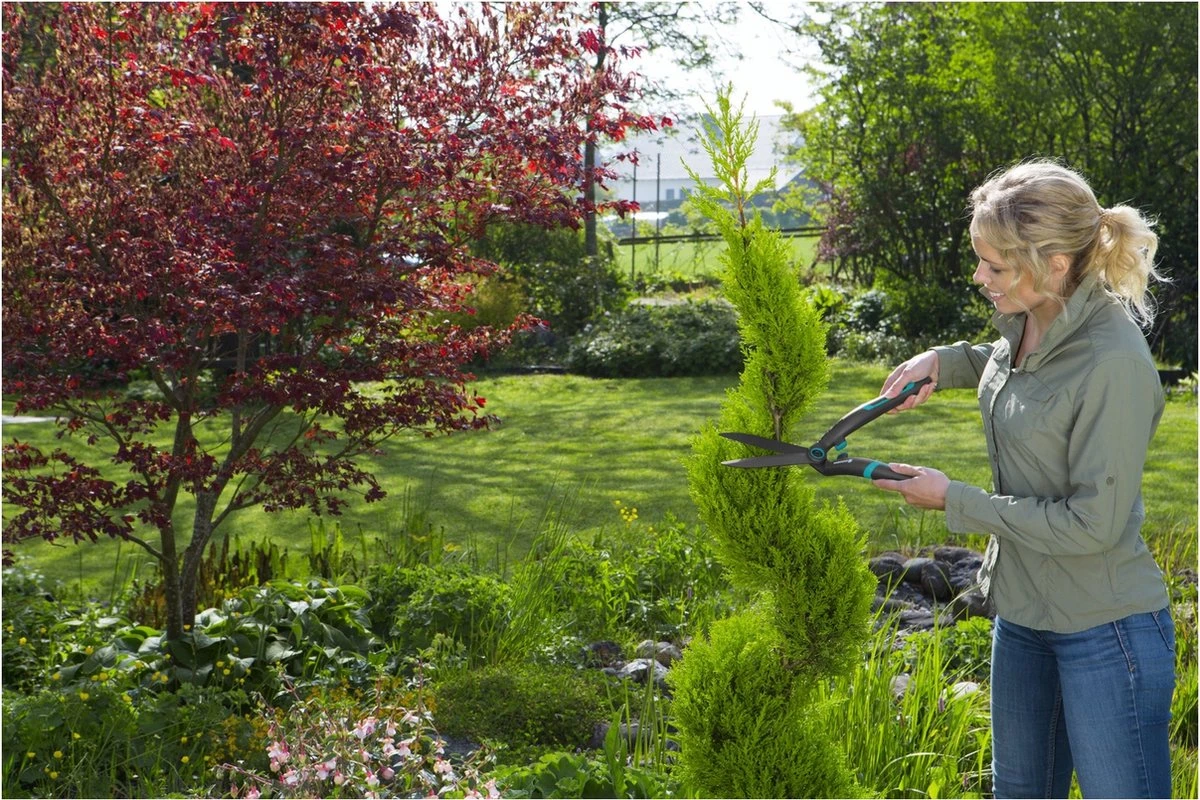 GARDENA PrecisionCut Buxusschaar - Meslengte 18 Cm - Vormsnoeien 9 GARDENA PrecisionCut Buxusschaar - Meslengte 18 Cm - Vormsnoeien - Afbeelding 9