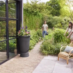 Elho Green Basics Regenton Plus 105 - Regenton Voor Kweken En Oogsten - Ø 58.4 X H 80.4 Cm - Zwart/Living Black -Planten Zorg Verkoop 1200x800 9