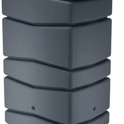 Prosperplast Regenton Aqua Tower 650 Liter - Antraciet