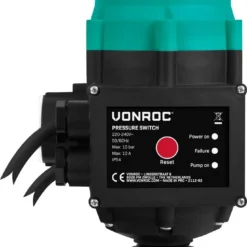 VONROC Hydrofoorpomp / Automatische Pomp - 1000W - 3500l/h - Met Drukschakelaar - Droogloopbeveiliging - Voor Besproeien En Huishoudwater 10 VONROC Hydrofoorpomp / Automatische Pomp - 1000W - 3500l/h - Met Drukschakelaar - Droogloopbeveiliging - Voor Besproeien En Huishoudwater -Planten Zorg Verkoop 683x1200