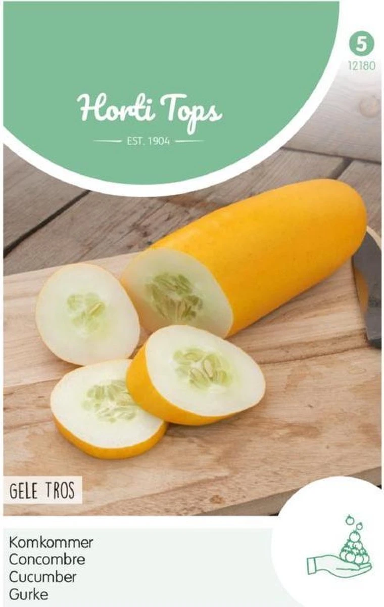 Hortitops - Komkomer Gele Tros 1 Hortitops - Komkomer Gele Tros