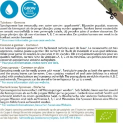 Buzzy® Organic Sprouting Tuinkers (BIO)