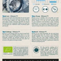 Buzzy® Organic Rode Kool Klimaro F1 (BIO) - Biologisch Groentezaad 3 Buzzy® Organic Rode Kool Klimaro F1 (BIO) - Biologisch Groentezaad -Planten Zorg Verkoop 799x1200 11