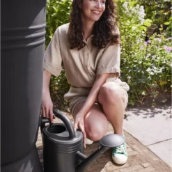 Elho Green Basics Regenton Plus 105 - Regenton Voor Kweken En Oogsten - Ø 58.4 X H 80.4 Cm - Zwart/Living Black -Planten Zorg Verkoop 800x1200 6