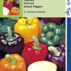 Hortitops Zaden - Paprika 5 Kleuren
