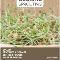Buzzy Zaden - Kiemgroente Linzen BIO 30 Gram