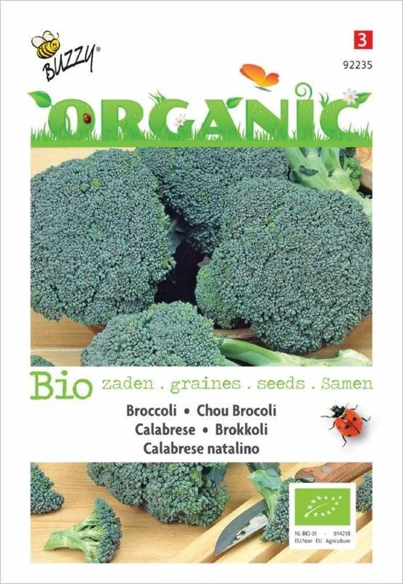 Buzzy® Organic Broccoli Groene Calabrese (BIO) 1 Buzzy® Organic Broccoli Groene Calabrese (BIO)
