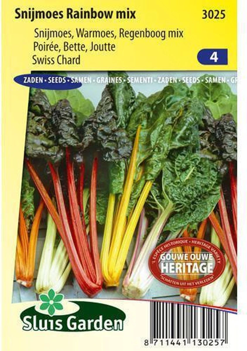 Sluis Garden - Snijbiet Rainbow Mix 1 Sluis Garden - Snijbiet Rainbow Mix